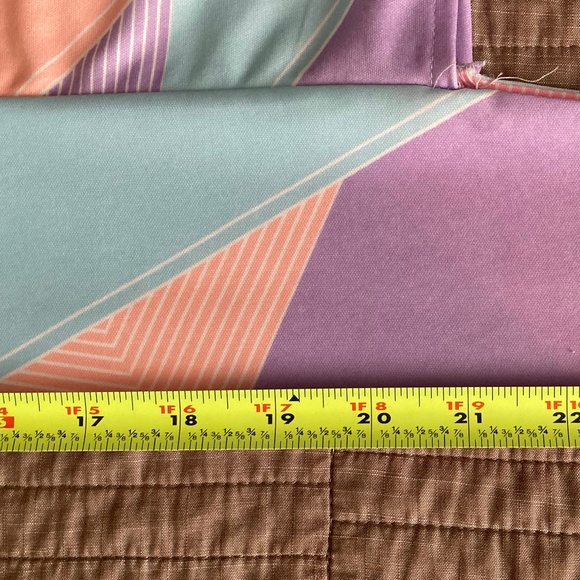 Charleston Fashions Vintage 80s Pastel Pullover KnitTop w Side Tie Sash  14/16 - Picture 7 of 9